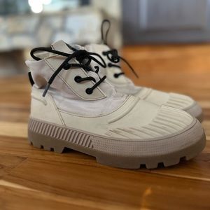 Zara Kids Cream Boots